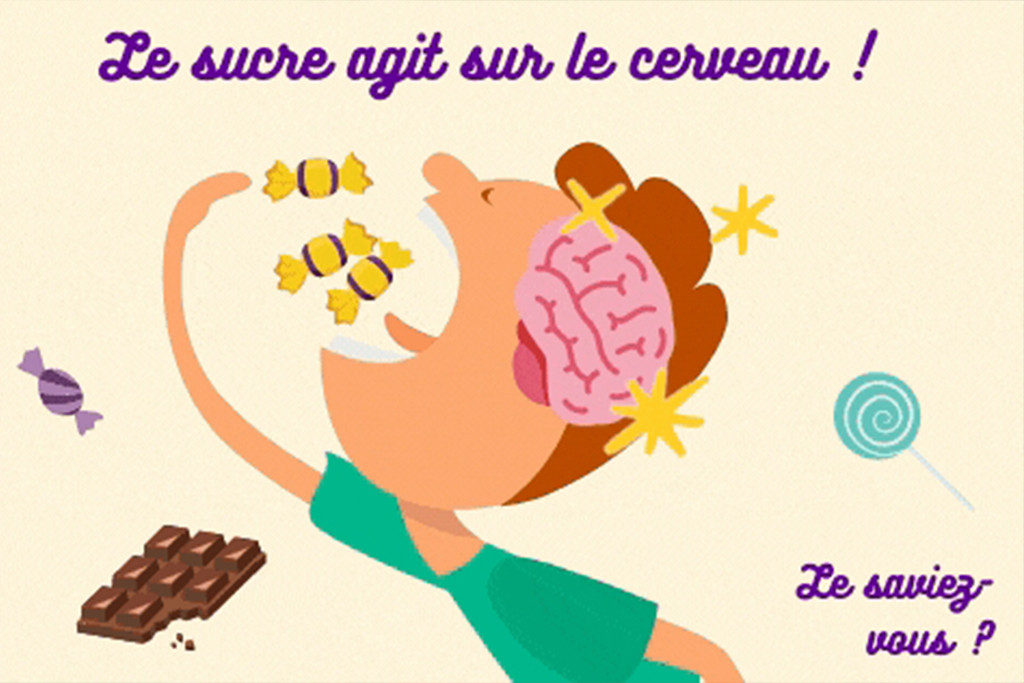 Sucre et Cerveau ne font pas bon ménage !